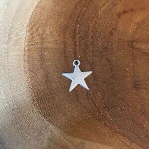 James Avery Star Charm, Sterling Silver